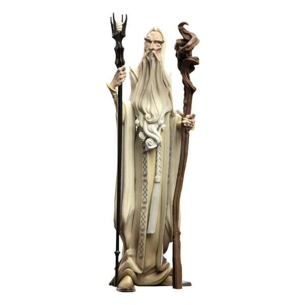 Figura Saruman el Blanco El Señor de los Anillos Mini Epics SDCC 2021 18 cm Weta