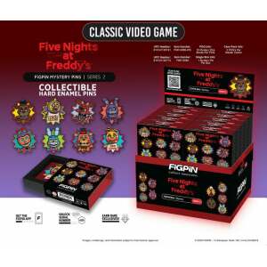 Five Nights at Freddy’s: Classic Video Game Blind Box Enamel Pin – 10 Piece CDU