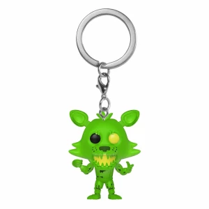 Five Nights at Freddy’s Llaveros Pocket POP! Vinyl Radioactive Foxy 4 cm Expositor (12)