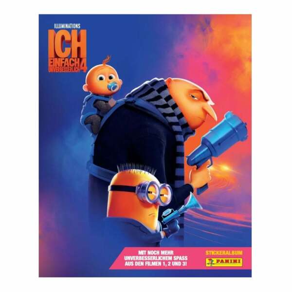 Gru 4: Mi villano favorito Sticker Collection Álbum para Cromos *Edición Alemán*