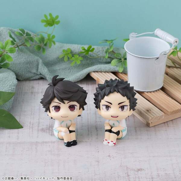 Haikyu!! Estatuas PVC Look Up Toru Oikawa & Hajime Iwaizumi Uniform Ver. 11 cm (with gift)