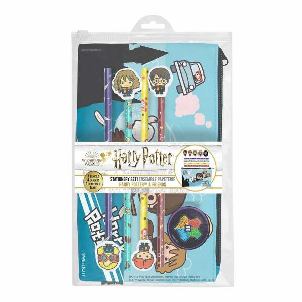 Harry & Friends Juego Para Escribir de 6 Piezas Harry Potter Cine Réplicas