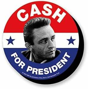 Johnny Cash: President Funky Chunky Magnet