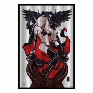 Lady Death Litografia Blasphemy Anthem 41 x 61 cm – sin marco