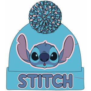 Lilo & Stitch Gorro Pom-Pom Light Blue