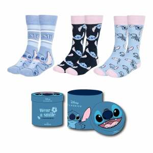 Lilo & Stitch Pack de 3 Pares de calcetines 36-43