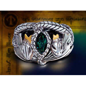 Lord of the Rings Ring Aragorn (Sterling Silver) Size 12