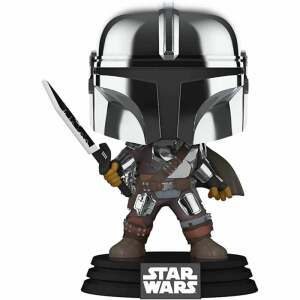 Star Wars: Mandalorian Figura POP! Vinyl MandoW/DrkSabr(GW/MT) 9 cm