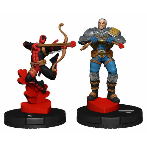 Marvel HeroClix Iconix: Cupid Deadpool an Cable