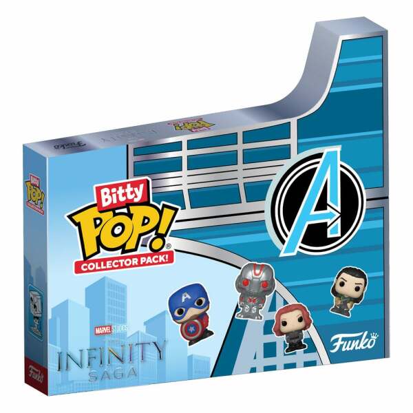 Marvel Pack de 12 Figuras Bitty POP! Vinyl Infinity Saga 2,5 cm