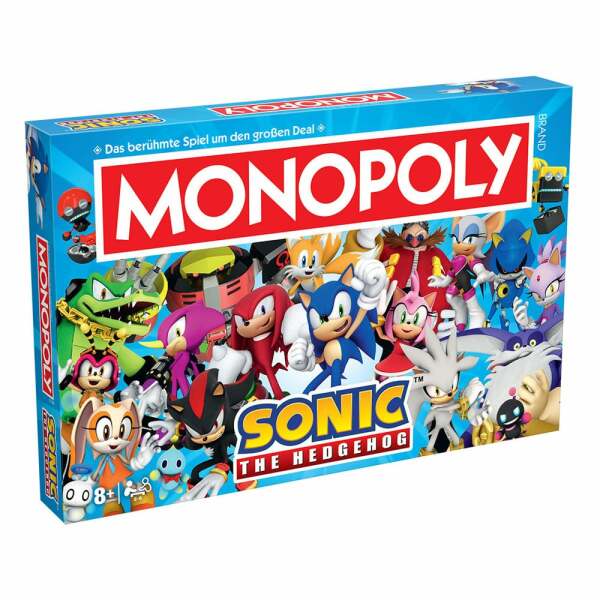 Monopoly Juego de Mesa Sonic the Hedgehog *Edición aléman*