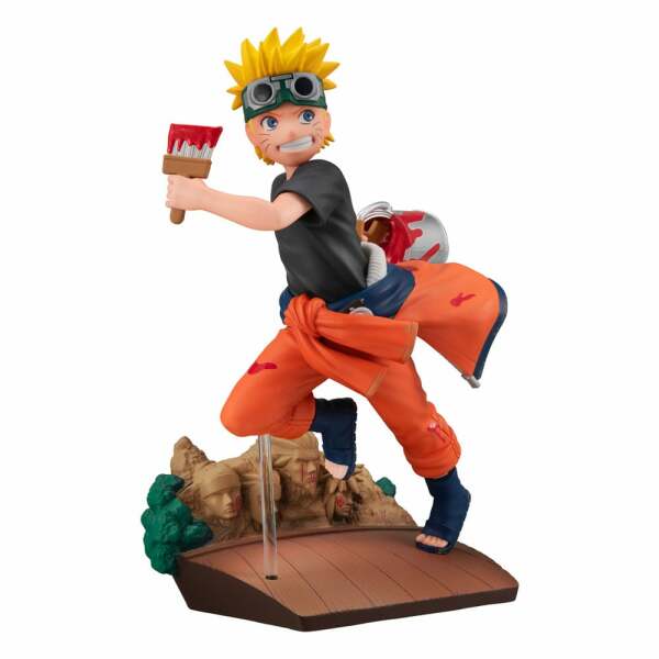 Naruto G.E.M. Series Estatua PVC Naruto Uzumaki Go! 15 cm (with gift)