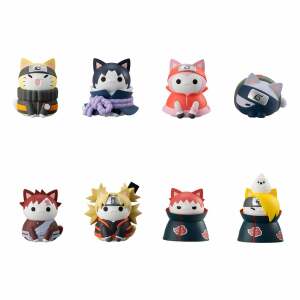 Naruto Shippuden Mega Cat Project Figuras 3 cm Nyaruto! Ver. Battle with Akatsuki Surtido (8)