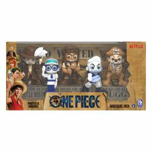 One Piece Figura Set Prates & Marines 6 cm