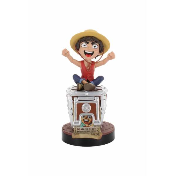 One Piece Soporte Cably Guys Luffy Wanted Poster 21 cm