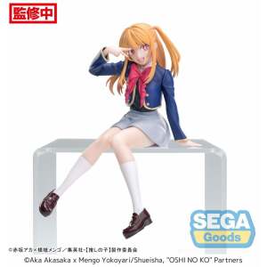 Oshi No Ko Estatua PVC PM Perching Ruby Uniform 13 cm