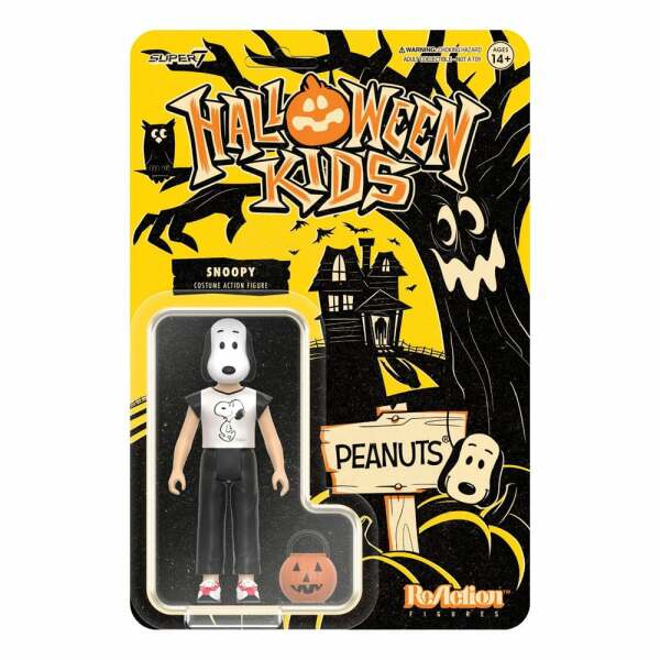 Peanuts Figura Halloween Kids ReAction Snoopy Boy 10 cm