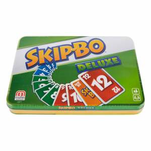 Skip-Bo Deluxe Juego de Cartas en Caja de metal