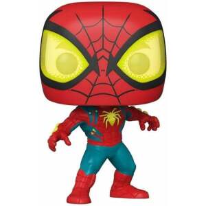 Spider-Man Figura POP! Vinyl Oscorp Suit 9 cm