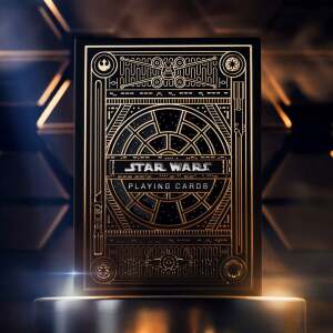 Star Wars Baraja de cartas Gold Version