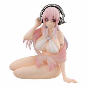 Super Sonico Estatua PVC Noodle Stopper Super Sonico Summer Memories Ver. 11 cm