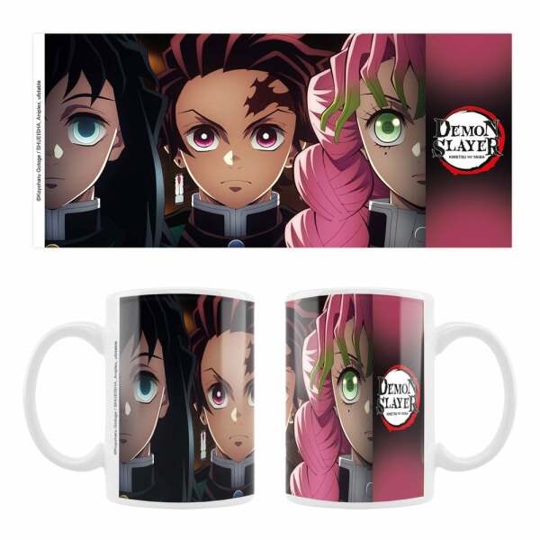 Tokyo Revengers Taza Cerámica Tanjiro, Mitsuri, Muichiro