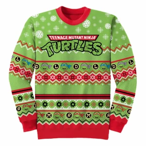 Tortugas Ninja Sweatshirt Christmas Jumper LDRM Repeat talla L