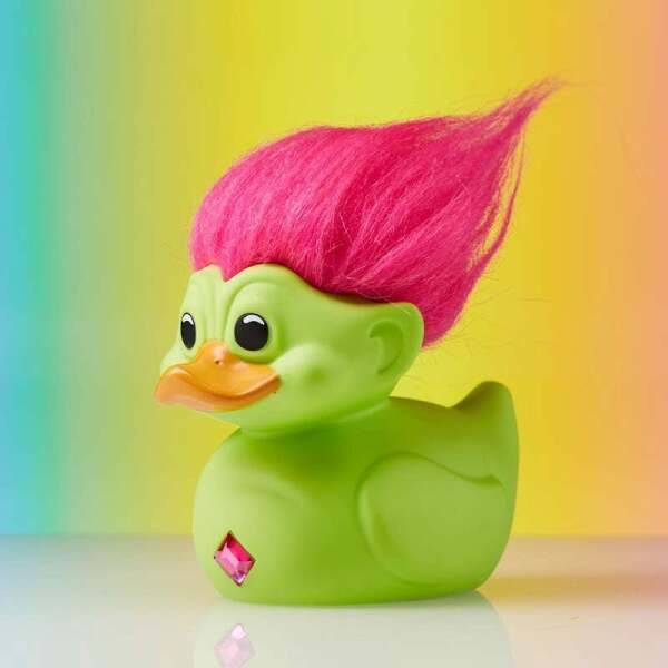 Trolls: First Edition – Green Troll with Pink Hair Tubbz