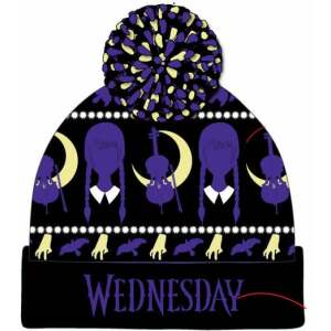 Wednesday Gorro Pom-Pom