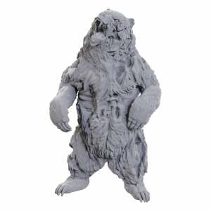 WizKids Deep Cuts Miniatura sin pintar Zombie Grizzly Bear