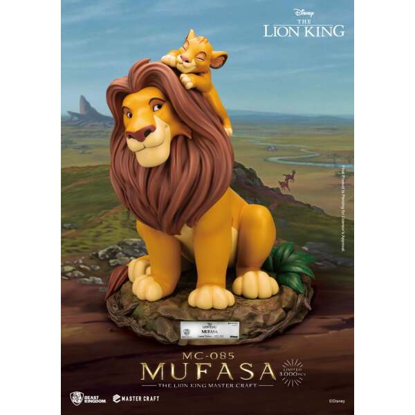 Disney Estatua Master Craft El Rey León Mufasa 36 cm