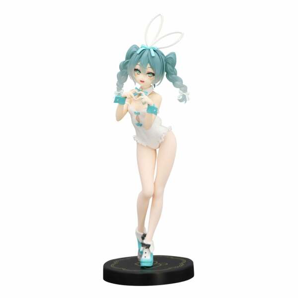 Hatsune Miku Estatua PVC BiCute Miku Rurudo White Color Ver. 27 cm