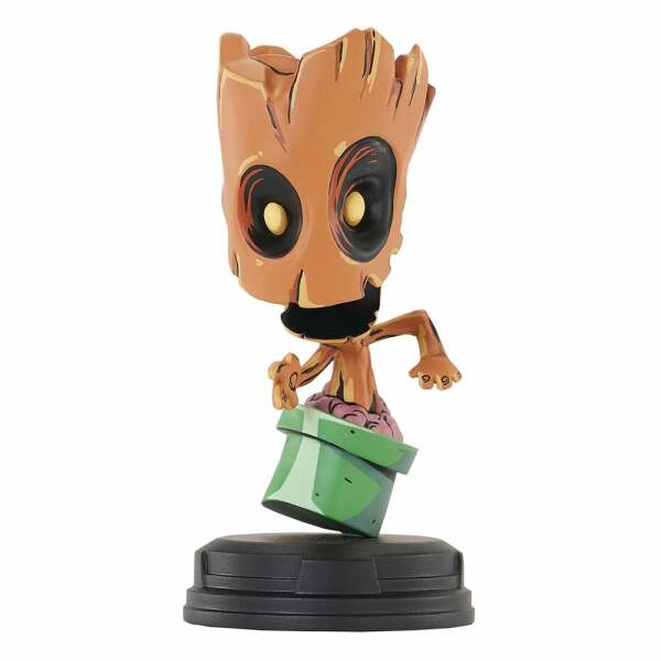 Marvel Animated Estatua Groot (in Pot) 10 cm