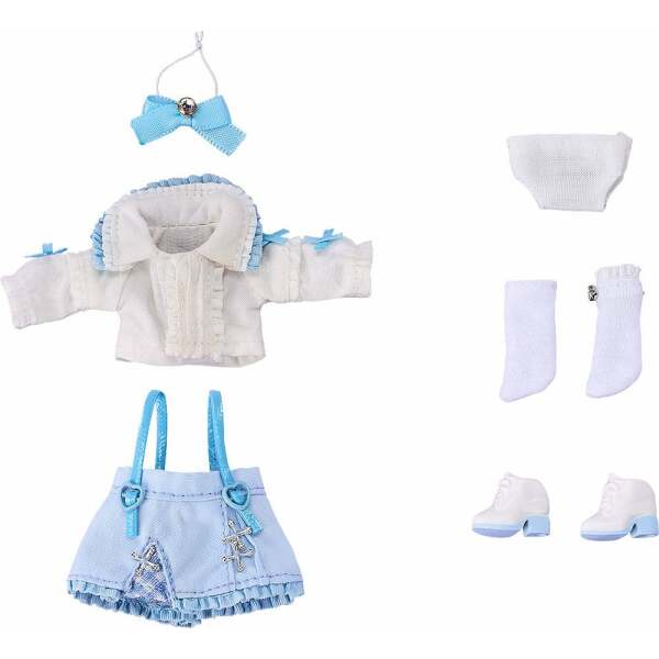 Nendoroid Accesorios para las Figuras Nendoroid Doll Outfit Set: Suspender Skirt Set (White & Blue)