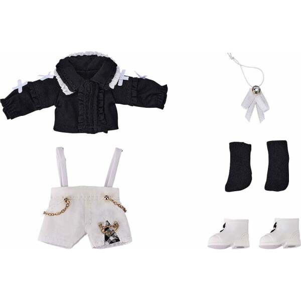 Nendoroid Accesorios para las Figuras Nendoroid Doll Outfit Set: Suspender Shorts Set (Black & White)