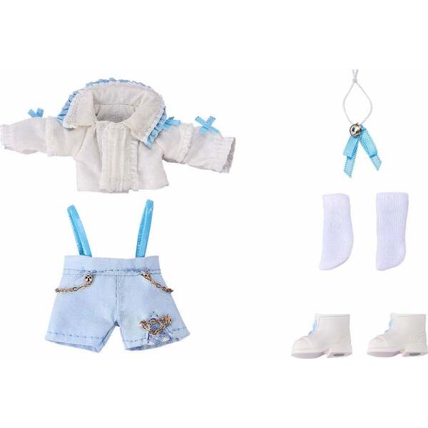 Nendoroid Accesorios para las Figuras Nendoroid Doll Outfit Set: Suspender Shorts Set (White & Blue)