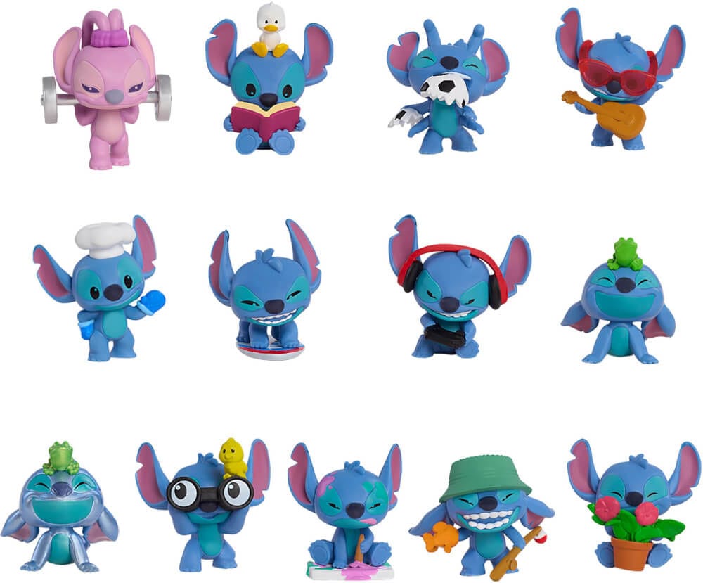 Lilo & Stitch Minifiguras Stitch Hobbies Expositor (24)