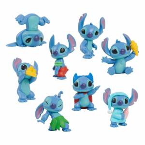 Lilo & Stitch Pack de 8 Minifiguras Stitch Collectible Figure Set 7 cm