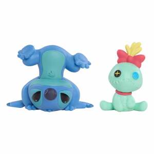 Lilo & Stitch Pack de 2 Minifiguras Scrump & Upside Down Stitch 7 cm