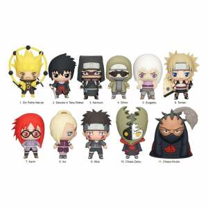 Naruto Shippuden Colgantes PVC 3D Series 4 Expositor (24)