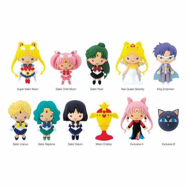 Sailor Moon Colgantes PVC 3D Series 4 Expositor (24)