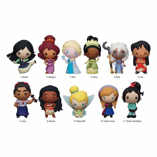 Disney Girls Power Colgantes PVC 3D Posters Series 57 Expositor (24)