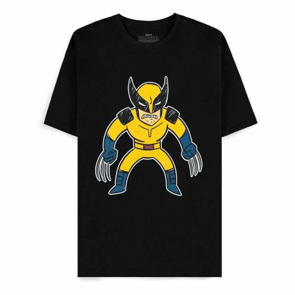 Deadpool Camiseta Wolverine Kids Drawing talla L