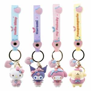 Sanrio Llaveros Peach Series Hello Kitty and Friends Expositor (12)