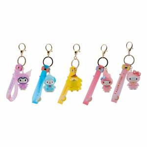 Sanrio Llaveros Raincoat Series Hello Kitty and Friends Expositor (12)