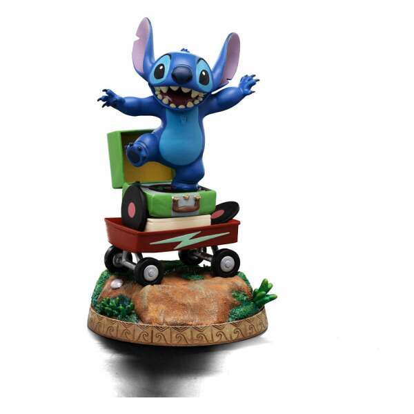 Lilo & Stitch Estatua 1/10 Art Scale Stitch 17 cm