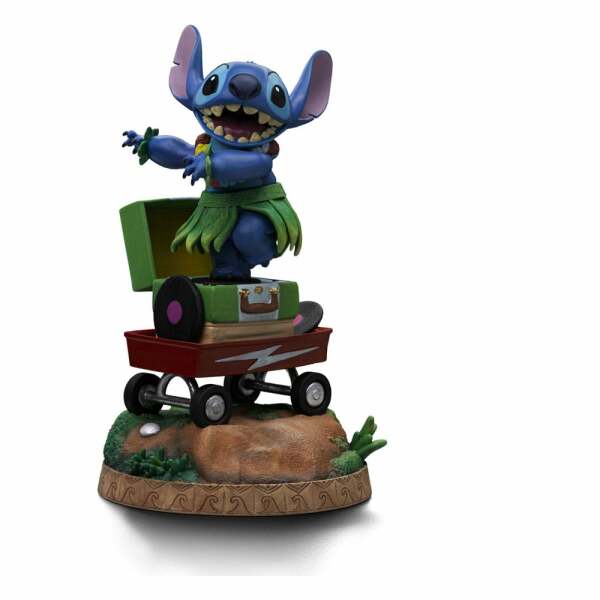 Lilo & Stitch Estatua 1/10 Art Scale Stitch Hula 17 cm