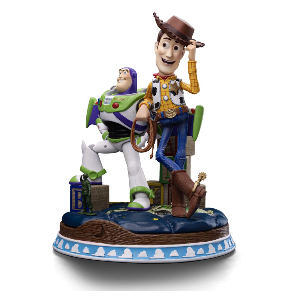 Toy Story Estatua 1/10 Deluxe Art Scale Buzz & Woody 38 cm