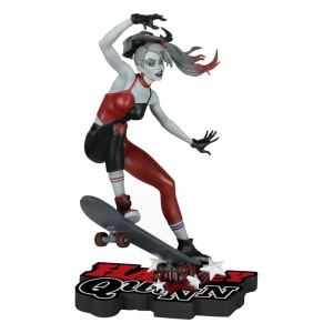 DC Direct Estatua 1/10 Harley Quinn: Red, White & Black Harley Quinn by Ivan Tao 20 cm