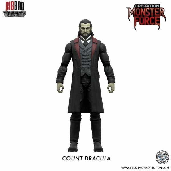 Operation: Monster Force Figura 1/12 Count Dracula 15 cm